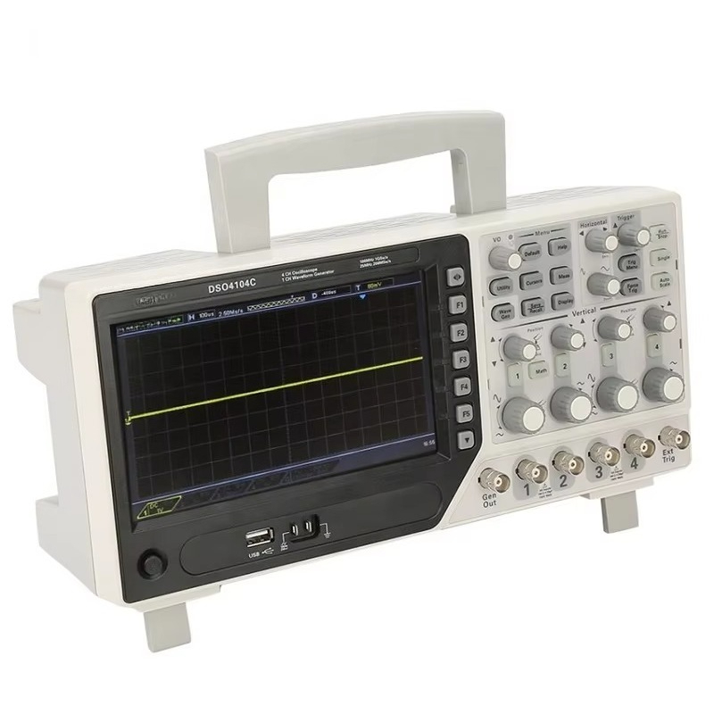 Digital Storage Oscilloscope 100Mhz - Hantek DSO4104C Digital Storage Oscilloscope 4CH