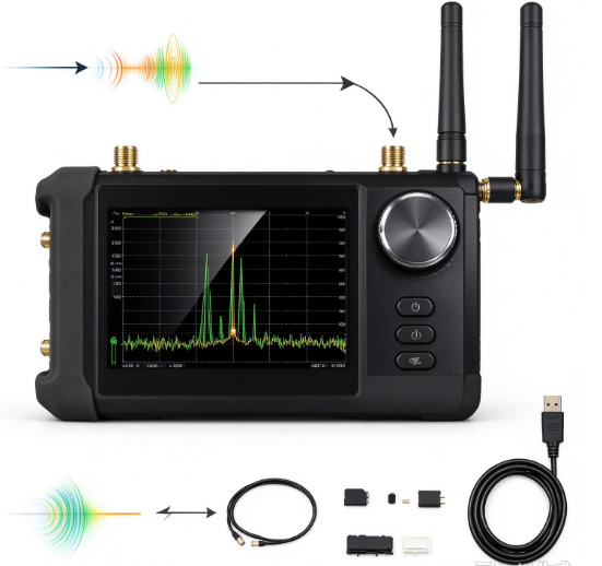 SA5 Hand-Held Multifunctional  - огляд і ціна Signal Generator Spectrum Analyzer