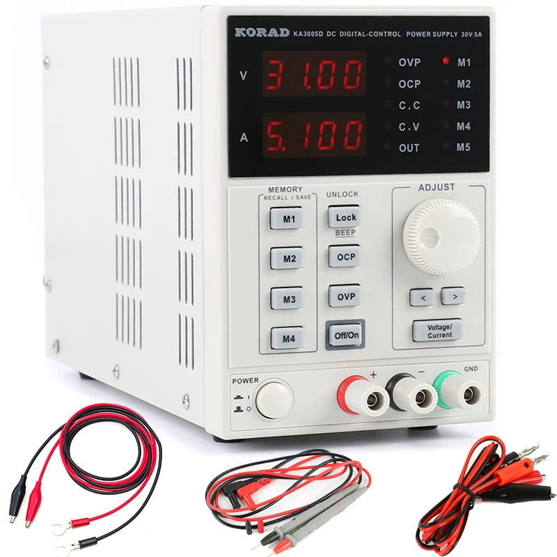 KORAD 3005D 3005DS High Precis - огляд і ціна Linear Lab Power Supply Adjustable