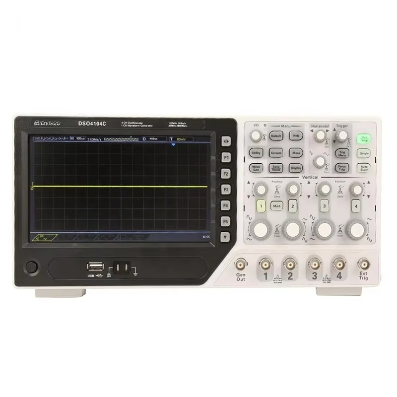 Hantek DSO4104C Digital Storag - огляд і ціна Digital Storage Oscilloscope 100Mhz